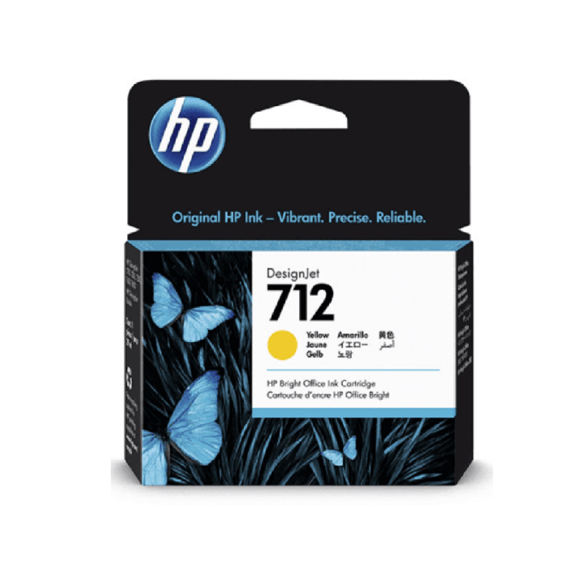 TINTA HP 712 YELLOW